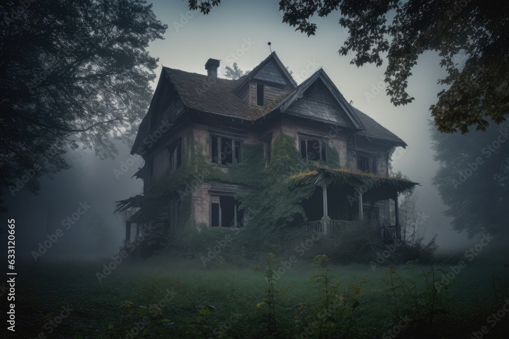 The Lost Cabin: A Hidden Mystery in the Foggy Woods