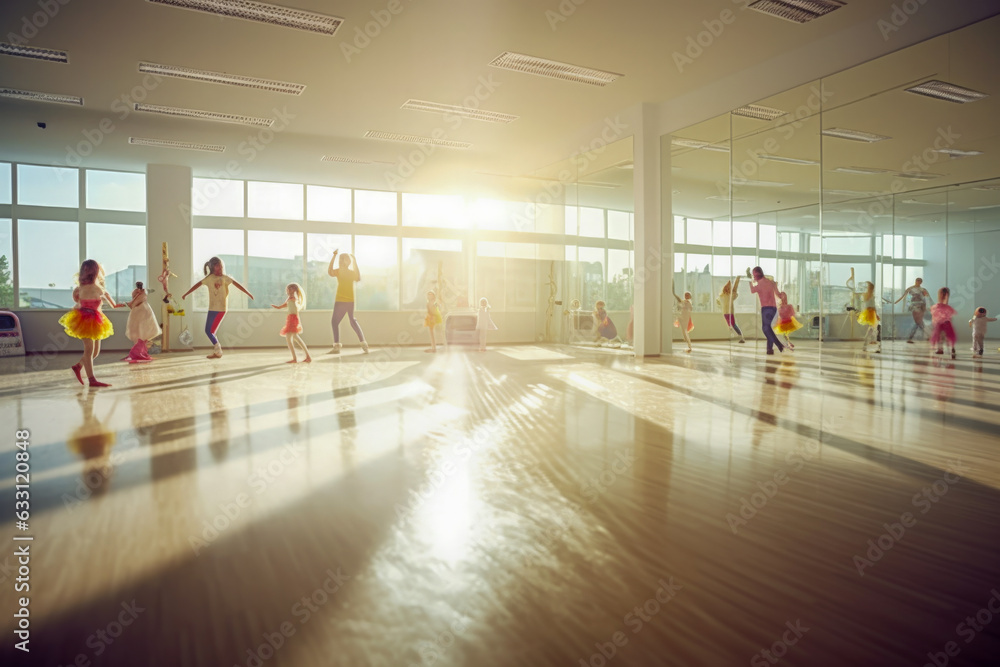 Obraz premium Physical exercise, workout. Sport activity - Generative AI