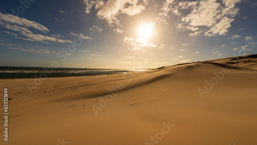 Sardinia Bay Beach on a sunny evening, Port Elizabeth, South Africa