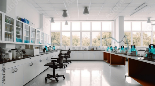 Medical laboratory room © MrAdobe