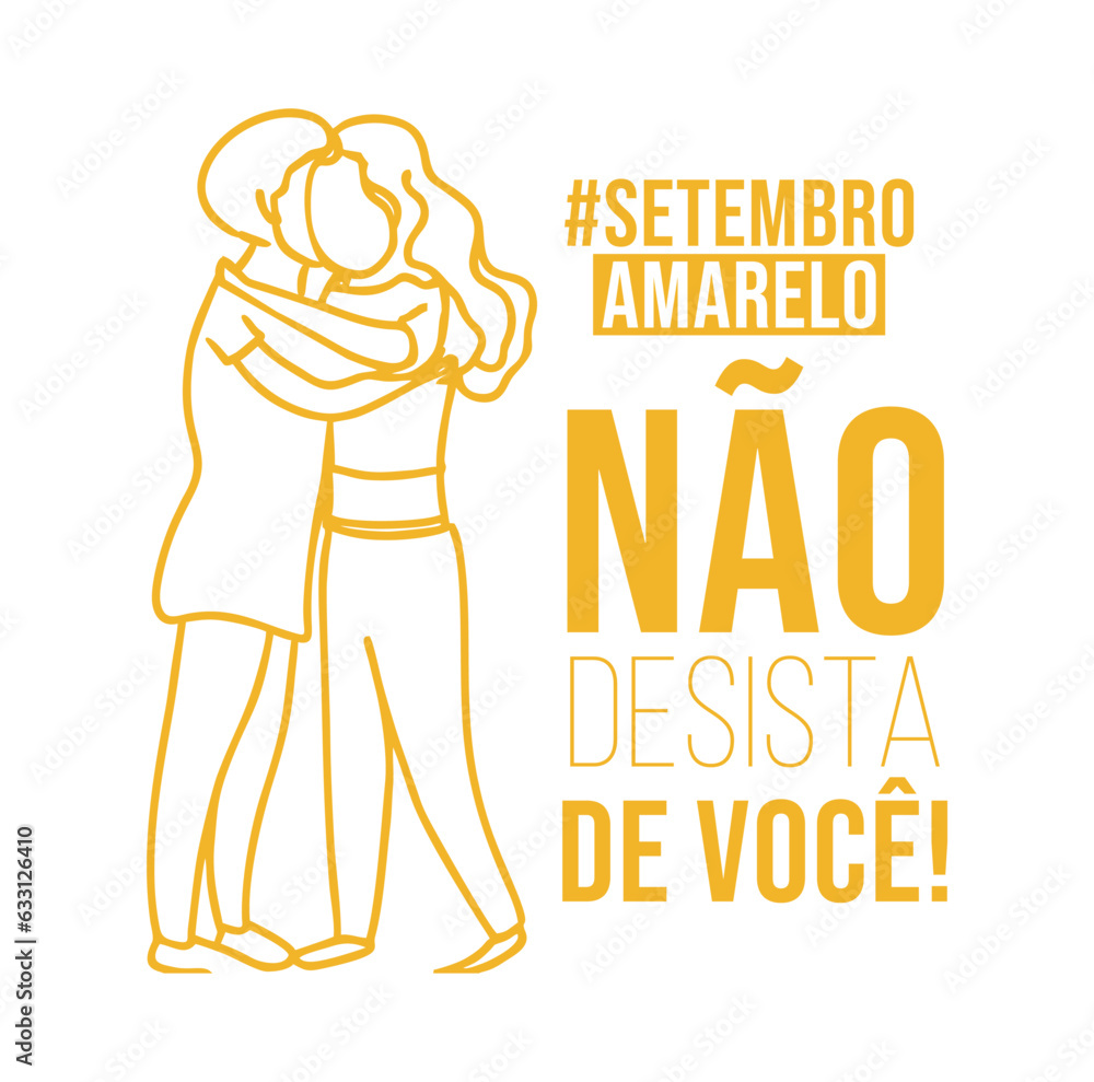 Frases de Setembro Amarelo - Imagens desenhos artes