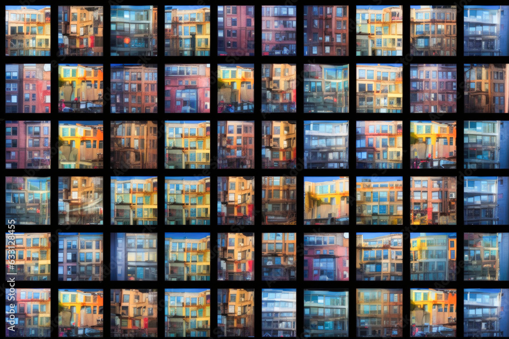 Night view of New York City - Generative AI Night view of New York City - Generative AI