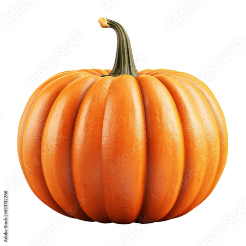pumpkin, isolated on transparent background, PNG,