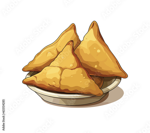 India's beloved snack, the samosa