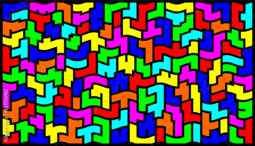 tetris colourful background wallpaper