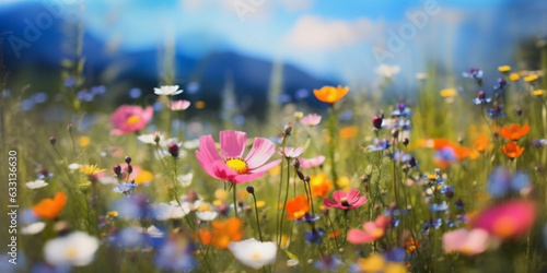 flowers in the field © MrAdobe