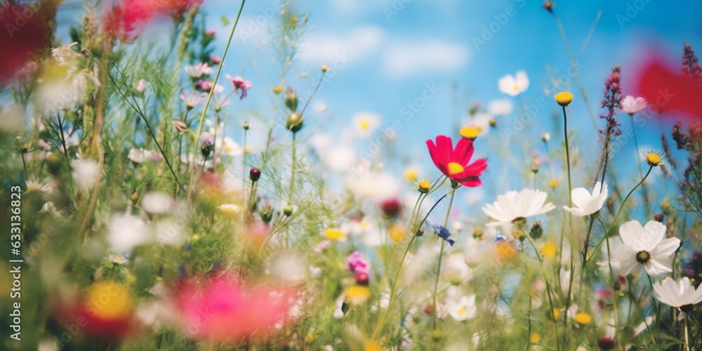 flowers in the field