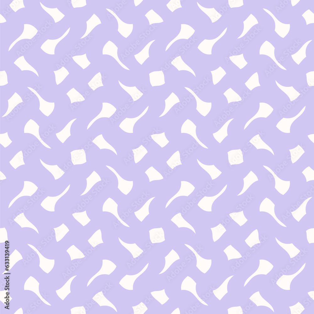 Vector seamless pattern with trippy wavy shapes. Abstract texture with waves, curved lines, flowing shapes, mesh. Trendy retro style background. Lilac color. Modern repeat minimal decorative design Vector seamless pattern with trippy wavy shapes. Abstract texture with waves, curved lines, flowing shapes, mesh. Trendy retro style background. Lilac color. Modern repeat minimal decorative design