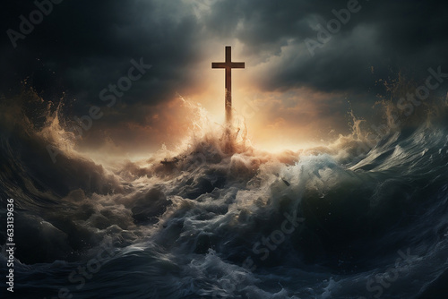 Resilient Cross Amidst Turbulent Waves