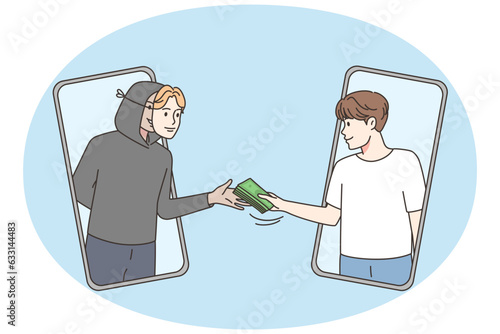 Man send money online to criminal