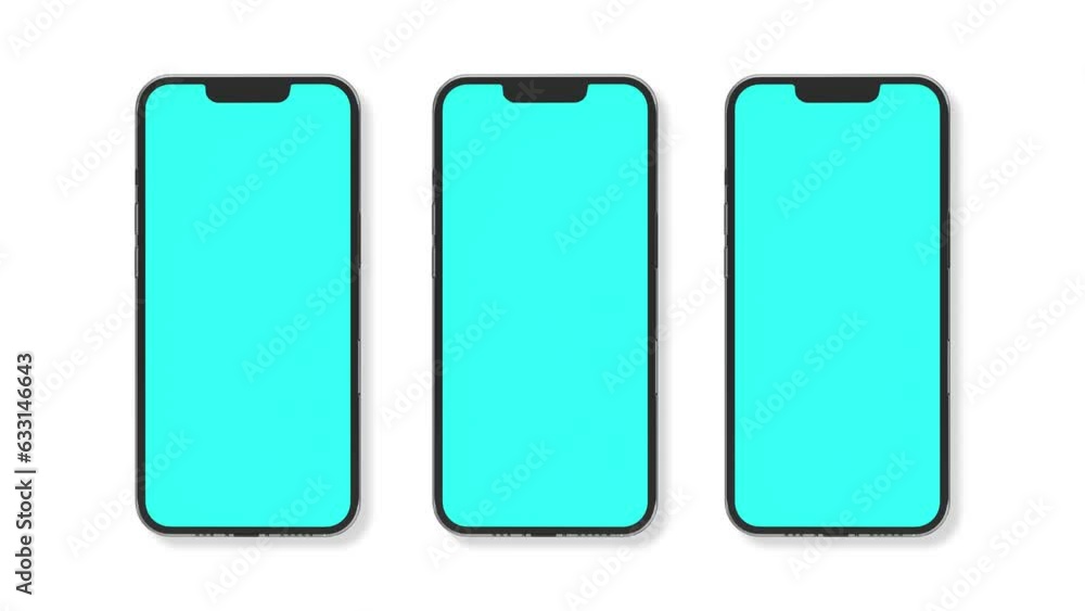 smartphone animation with green screen isolated on white background phone mockup smartphone animation with green screen isolated on white background phone mockup
