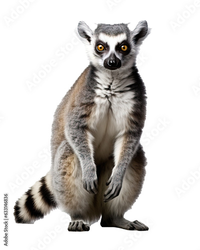 Ring-tailed Lemur isolated © artem