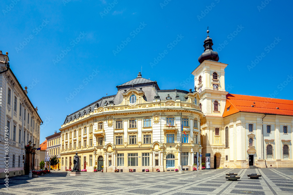 Großer Ring, Sibiu, Hermannstadt, Rumänien 