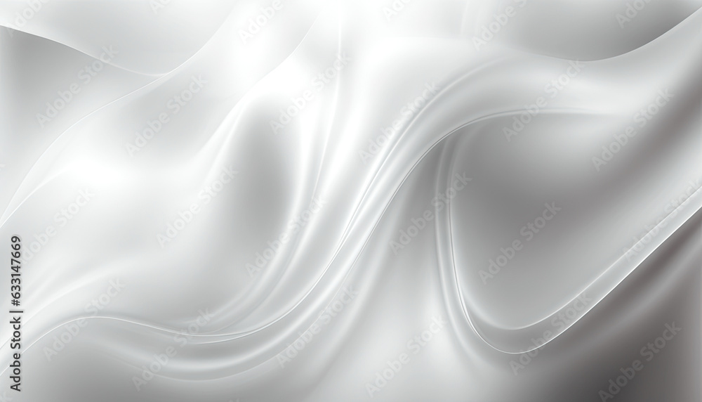 Fototapeta premium Abstract form material light background. AI generated