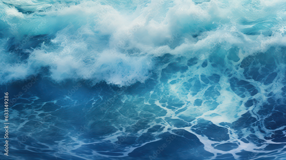 Serene Ocean Waves Background Serene Ocean Waves Background