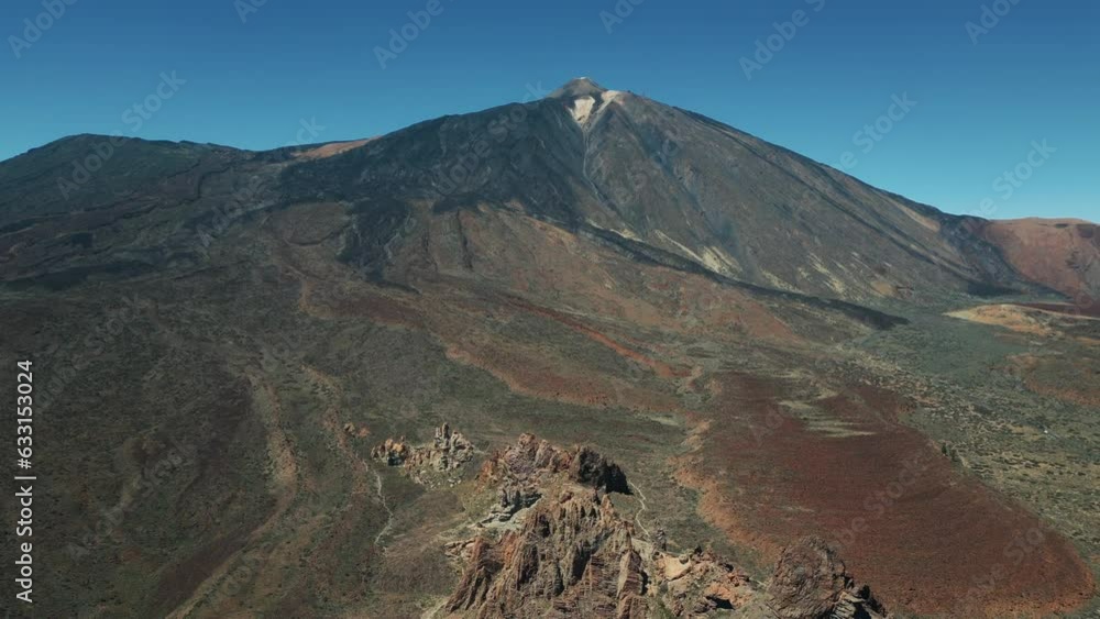 El Teide volcano, day view, national park of Tenerife, Canary island El Teide volcano, day view, national park of Tenerife, Canary island