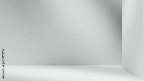 Wallpaper Mural Abstract blank gray empty room corner and spotlight shadows, empty gray room copy space background Torontodigital.ca