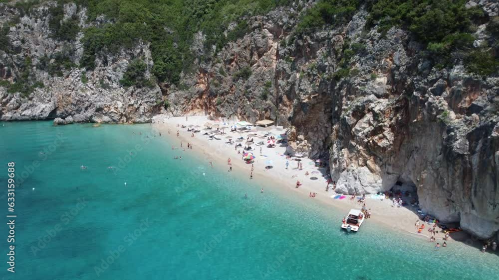 Exploring hidden beaches: Pigeon's Cave in Himara Exploring hidden beaches: Pigeon's Cave in Himara