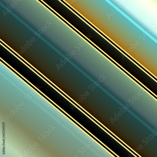 Simple minimal background. Diagonal stripes with yellow, blue and black colors.