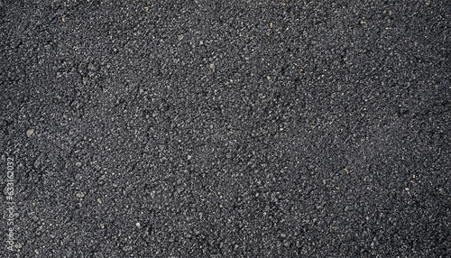 Close up Dark Asphalt road textured , Tarmac grey Seamless background photo
