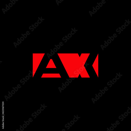 COMBINATION OF THE LETTER X WITH RED COLOR BOLD TYPE FOR LOGO VECTOR FOR COMPANY, BRAND, BUSINESS, AND OTHER