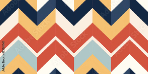 Chevron and Herringbon seamless pattern. Infinite tile concept repeating texture background. Saw-shaped zigzag with stripes