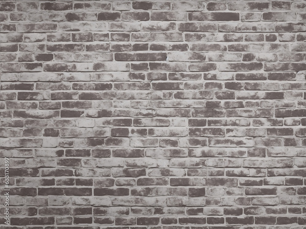 Una pared de ladrillos ligeramente desgastada con varios tonos de color Una pared de ladrillos ligeramente desgastada con varios tonos de color