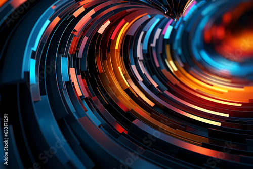 Fototapeta Naklejka Na Ścianę i Meble -  Abstract 3D Background