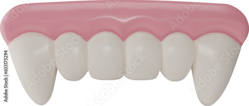 3d dracula teeth. halloween gummy candy  