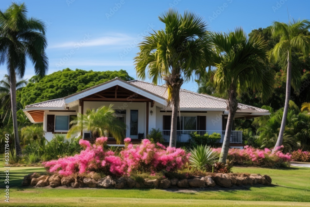 A typical home found in the rural areas of Southwest Florida ...