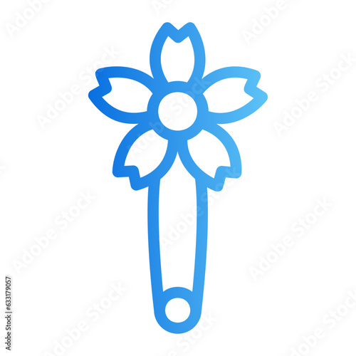 brooch gradient icon