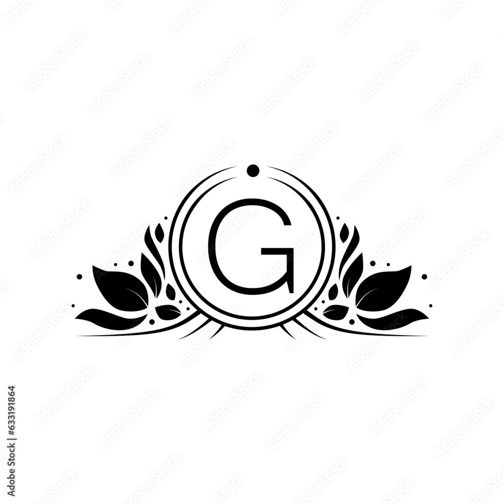 Elegant Alphabet Logo G Elegant Alphabet Logo G