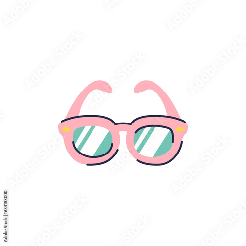 beach goggles illustration