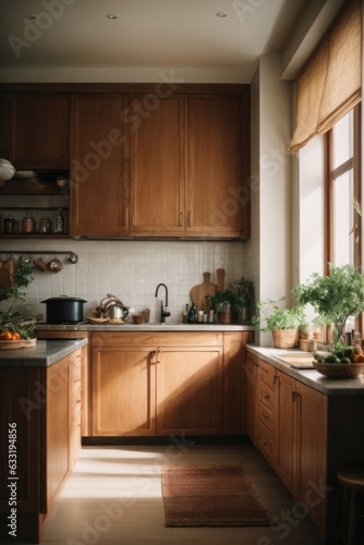 modern kitchen interior