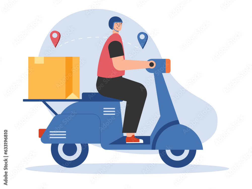 Shopping flat vector illustration. Online shopping, e-commerce, payment, delivery, order concept. Shopping flat vector illustration. Online shopping, e-commerce, payment, delivery, order concept.