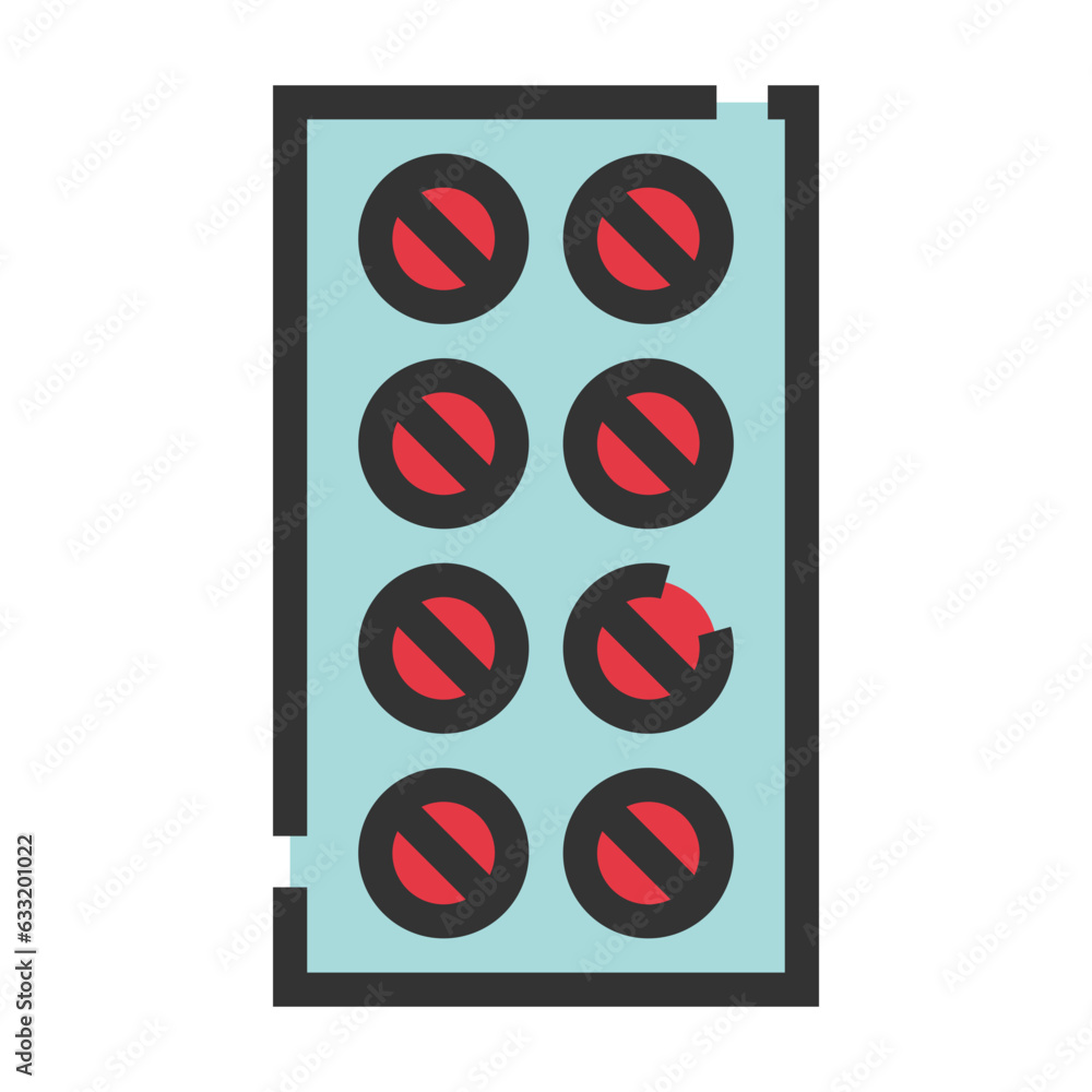 Lozenge filled line icon on white background Lozenge filled line icon on white background