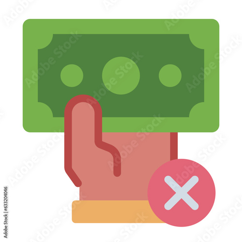 No Payment Finance Commerce icon