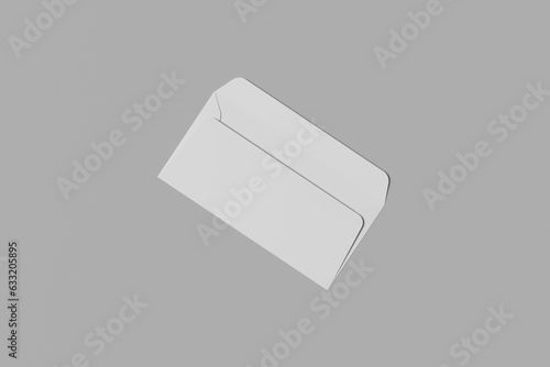 Blank paper envelopes for your design. Vector envelopes template.