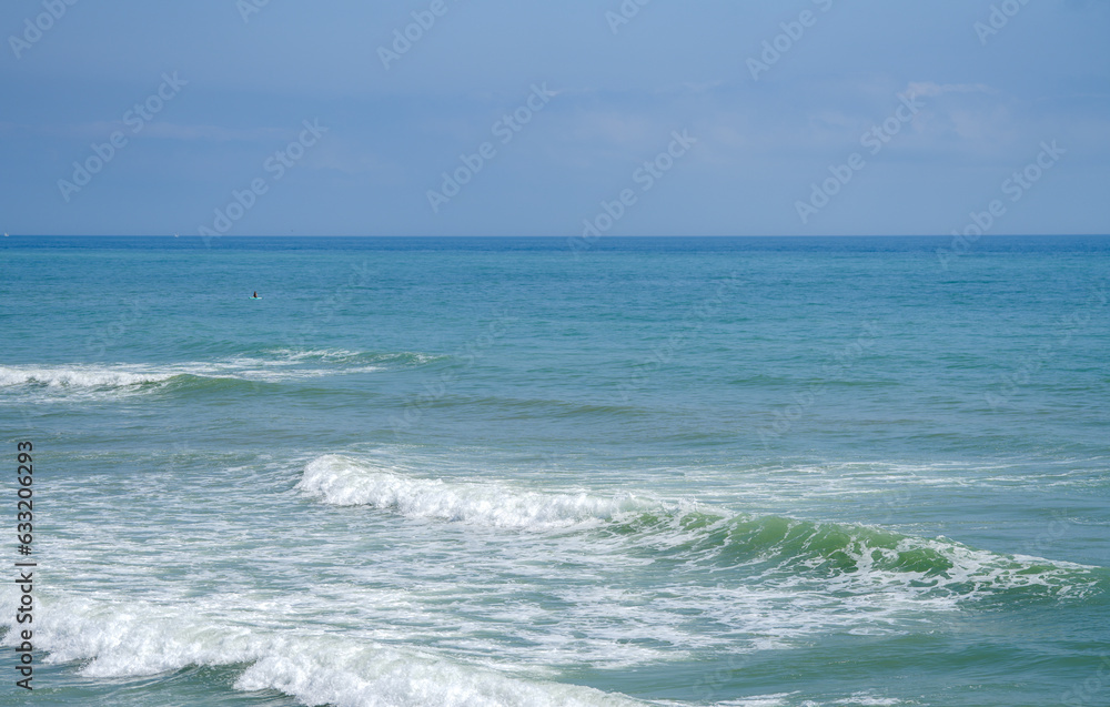 waves in the Black Sea captured from the beach in Vama Veche. waves in the Black Sea captured from the beach in Vama Veche.