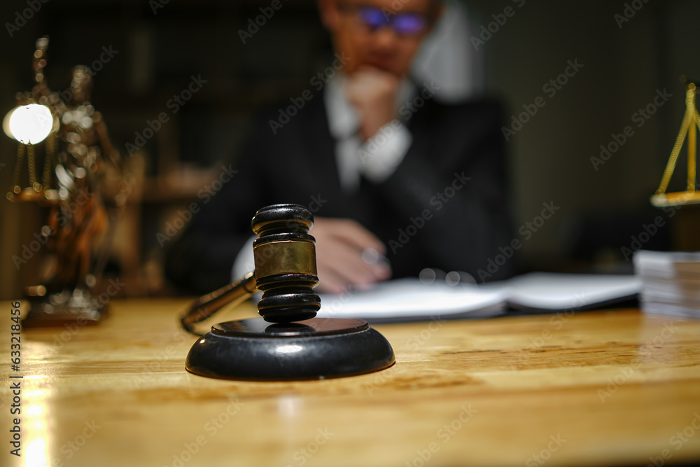 Lawyers having Concepts of Legal services at the law office work Legal advice online on computer labor law Lawyers having Concepts of Legal services at the law office work Legal advice online on computer labor law