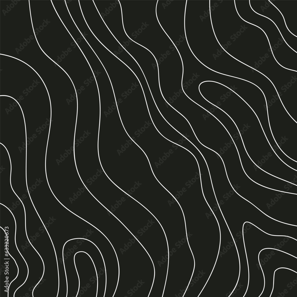 Fototapeta premium abstract lines pattern black and white suitable for cloth printing