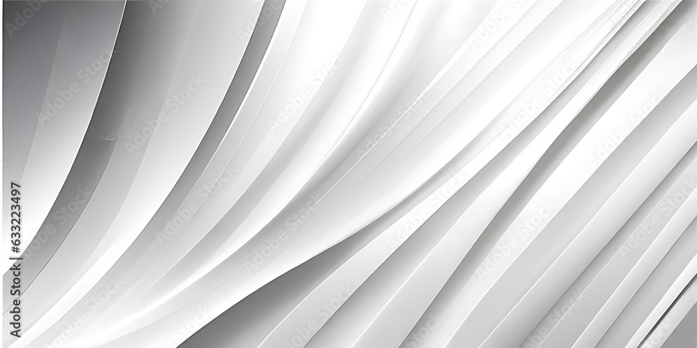 Obraz premium Grey white abstract background shine and layer element for presentation design. Suit for business, corporate, institution, party, festive, seminar, and talks.