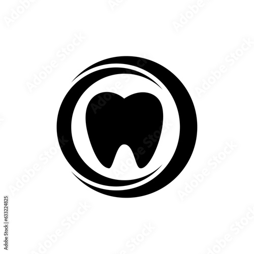 Dental care, treatment, medical dental, dentist home logo design. Professional creative and eye catching dental services logo and icon vector.