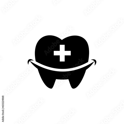 Dental care, treatment, medical dental, dentist home logo design. Professional creative and eye catching dental services logo and icon vector.