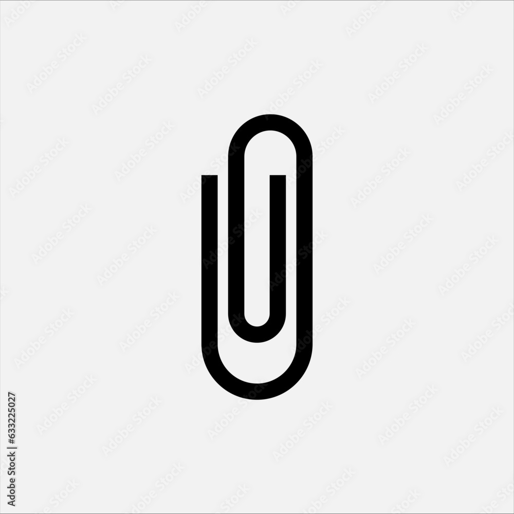 Attachment Icon. Symbol to Attach. Paper Clip - Vector. Attachment Icon. Symbol to Attach. Paper Clip - Vector.