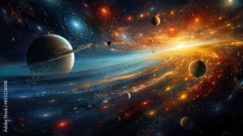 The best view of the galaxy  universes  solar systems  planets  parallel realities 