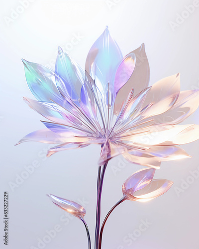 Beautiful and translucent flowers