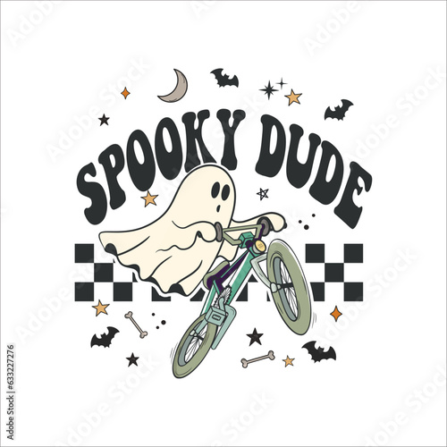 spooky dude vector