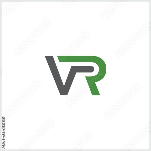 letter vr logo