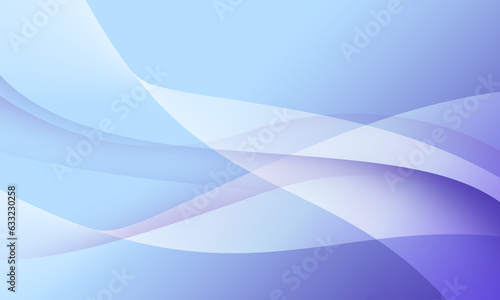 blue violet lines curves wave smooth gradient abstract background